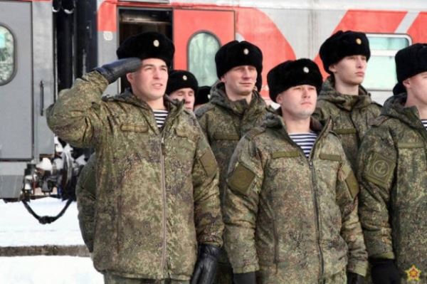 В Минске подтвердили, что прибыл военный эшелон из России